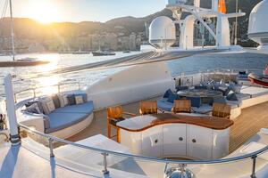 Sundeck Looking Aft Over The Bar